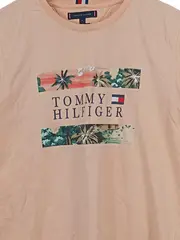 Vorschaubild 2 von Herren T-Shirt Orange Palmenprint Gr. 48/M Casual