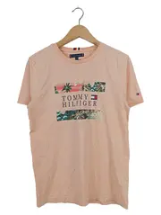 Vorschaubild 1 von Herren T-Shirt Orange Palmenprint Gr. 48/M Casual