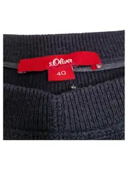 Vorschaubild 4 von Pullover Damen Gr. 40 L Blau Casual Rippstrick