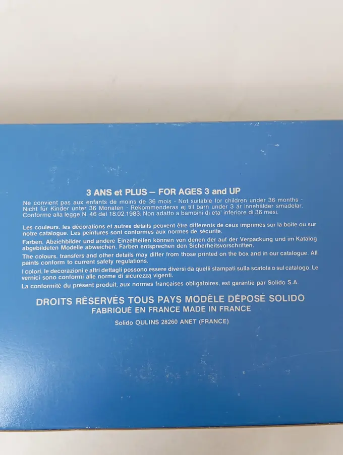 SOLIDO Modellfahrzeug Bild 4