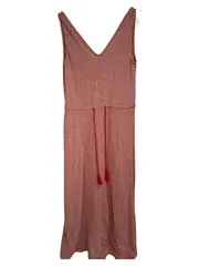 Vorschaubild 1 von EDC Damen Freizeitkleid Midikleid Gr. 36/S Rot Gestreift Sommerkleid Casual