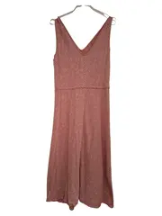 Vorschaubild 2 von EDC Damen Freizeitkleid Midikleid Gr. 36/S Rot Gestreift Sommerkleid Casual