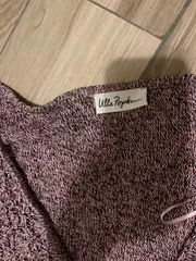 Vorschaubild 2 von Strickjacke Damen Gr. 58/60 Lila Meliert Viskose Cardigan