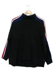 Vorschaubild 1 von Pullover Damen Gr. S Schwarz Streifen Sportlich Strick