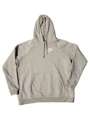 Vorschaubild 1 von Damen Kapuzenpullover Hoodie Grau Gr. 40/L Sportlich Freizeit Logo