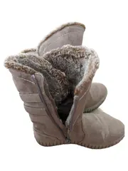 Vorschaubild 1 von Damen Stiefel Winterboots Braun Gr. 36 gefüttert Reißverschluss