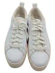Vorschaubild 2 von Mayze Damen Sneaker Low Plateau Weiß Leder Gr. 39