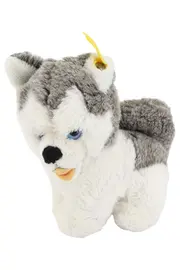 Vorschaubild 1 von Kuscheltier Hund Plüschtier Husky Optik Mehrfarbig 19 cm Klassisch