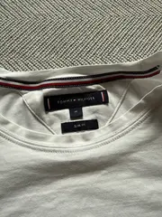 Vorschaubild 2 von T-Shirt Herren Gr. M Weiß Basic Slim Fit Logo