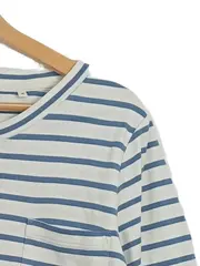 Vorschaubild 6 von Damen Pullover Ringelshirt Gestreift Weiß Gr. 38 M