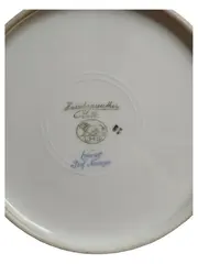 Vorschaubild 2 von Selb Essteller Blumenmotiv Prof. Niemeyer 21cm Porzellan