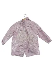 Vorschaubild 1 von Little Kids Regenjacke Mädchen Gr. 110 Rosa Wolken Sonne Fleece gefüttert