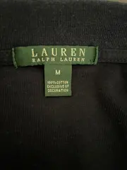 Vorschaubild 3 von Damen Langarm Poloshirt Blau Gr. 38/M Wappen Logo