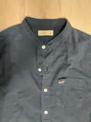 Vorschaubild 2 von Herren Freizeithemd Blau Gr. M Langarm Casual