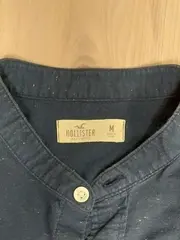 Vorschaubild 4 von Herren Freizeithemd Blau Gr. M Langarm Casual