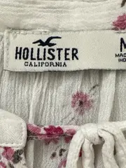 Vorschaubild 6 von Damen Bluse Blumenmuster Weiß Rosa Gr. M Langarm Boho