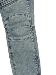 Vorschaubild 2 von Damen Destroyed Jeans Hose Blau W27 L30 Casual Biker