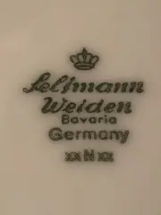 Vorschaubild 3 von Suppenteller Porzellan Blumenmuster Weiß 23 cm