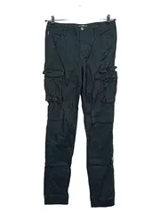 Vorschaubild 1 von Kinder Cargohose Schwarz Gr. 170 Jungen Baumwolle