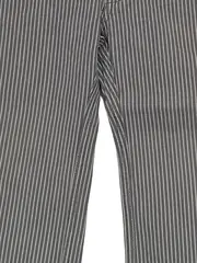 Vorschaubild 4 von Stoffhose gestreift Grau Gr. 86 Baumwolle Casual Kinder