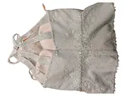 Vorschaubild 6 von Festliches Kleid Türkis Gr. 42 Elegant Spitze Pailletten