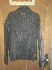 Vorschaubild 5 von Damen Leichte Jacke Gr. 40/L Blau mit Herzen Casual