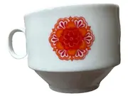 Vorschaubild 1 von Kaffeetasse Porzellan Blumenmuster Retro Marktleuthen Bavaria