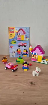 Vorschaubild 2 von 5585 Bausteine Haus Kreativ Set Mädchen Auto Hund Gebraucht