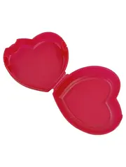 Vorschaubild 2 von Dekodose Herzform Rose Rot Kunststoff 12.5 cm