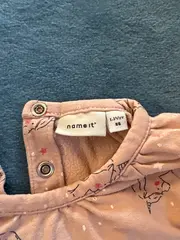 Vorschaubild 4 von Mädchen Tunika Kleid Rosa Einhorn Tiermotiv Gr. 86 Baumwolle Freizeit