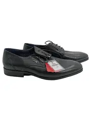 Vorschaubild 1 von Herren Schnürschuhe Leder Business Schuhe Schwarz Größe 42