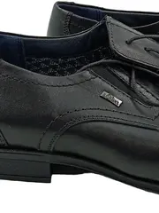 Vorschaubild 2 von Herren Schnürschuhe Leder Business Schuhe Schwarz Größe 42