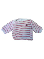 Vorschaubild 3 von Kinder Pullover Gr. 62 Maritim Gestreift Mehrfarbig