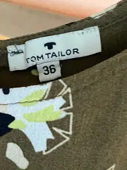 Vorschaubild 6 von Damen Sommerkleid Gr. 36 Braun Casual Blumenmuster Viskose