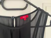 Vorschaubild 3 von Kinder Festliches Kleid Gr. 158 Schwarz Elegant Strasssteine