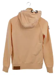 Vorschaubild 2 von Damen Sweatjacke Kapuze Beige Gr. 34/XS Casual Reißverschluss