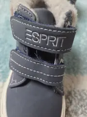 Vorschaubild 4 von Kinder Winterstiefel Gr. 22 Blau Klettverschluss Warm gefüttert