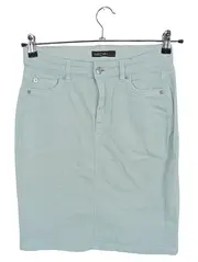 Vorschaubild 1 von MARCCAIN Damen Minirock Gr. 36/S Türkis Casual Rock