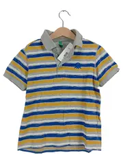 Vorschaubild 1 von Poloshirt Kinder Gr. 120/122 gestreift Baumwolle