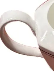 Vorschaubild 4 von Valentino Sauciere Porzellan Gestreift Weiß 11 cm