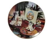 Vorschaubild 1 von Kameraden auf vier Pfoten Sammelteller Katze Porzellan 20cm