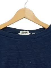 Vorschaubild 5 von Damen Pullover Langarm Zierknöpfe Blau Gr. M Bio-Baumwolle