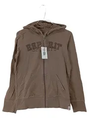 Vorschaubild 1 von Sports Damen Kapuzenpullover Hoodie Gr. 40/L Braun Reißverschluss