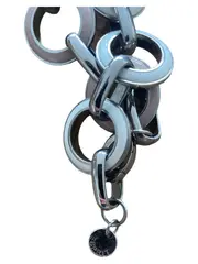 Vorschaubild 3 von Damen Armband Silber Metall Gliederarmband Modern 22 cm