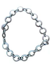 Vorschaubild 1 von Damen Armband Silber Metall Gliederarmband Modern 22 cm