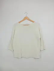 Vorschaubild 2 von Damen Strickpullover Gr. 34/XS Weiß Casual