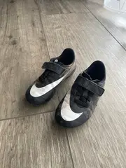 Vorschaubild 4 von Fußballschuhe Kinder Gr. 28 Schwarz Sport Klettverschluss