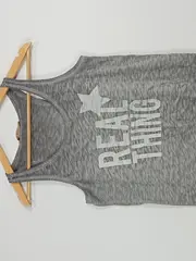 Vorschaubild 4 von Damen Tank Top Real Thing Gr. M grau meliert