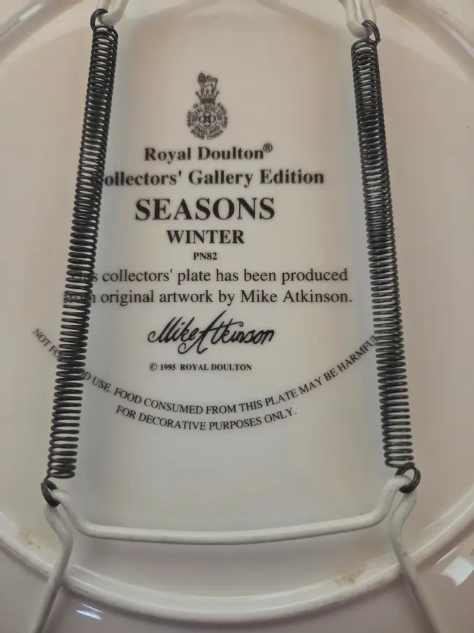 ROYAL DOULTON Wandteller Bild 3