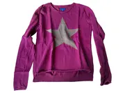 Vorschaubild 1 von Kinder Pullover Gr. 152 Lila Casual mit Stern